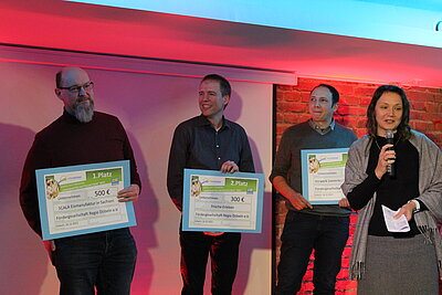 Die Gewinner der Preisverleihung "Sagenhaftes Mittelsachsen" (Foto: M&M Maikirschen Marketing)