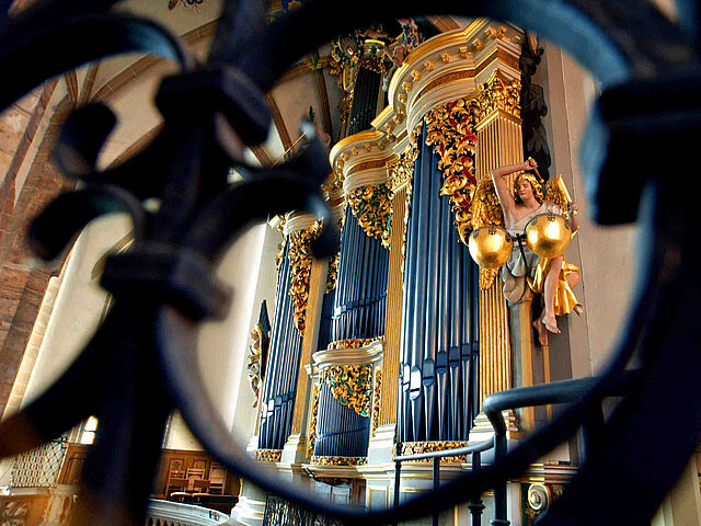 Silbermann Orgel in Freiberg