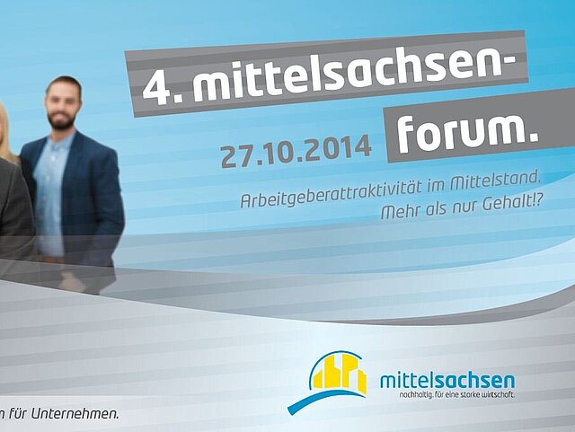 Logo Einladung zum 4. Mittelsachsen-Forum