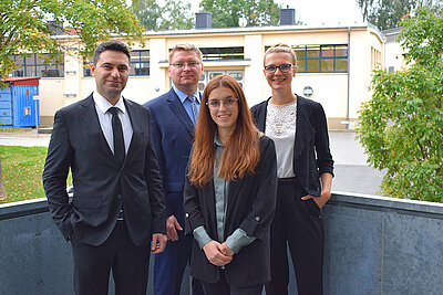 Team „MiViA – Micro Vision Analysis“, TU Bergakademie Freiberg (Foto: Marika Hoyer/ SAXEED)