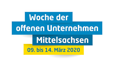 Logo: Woche der offenen Unternehmen Mittelsachsen 2020